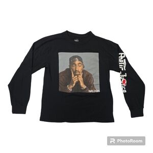 Poetic Justice Movie Shirt Medium Tupak Shakur Long Sleeve EUC Unisex Adult Rap